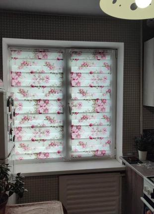 Ролети день-ніч троянди