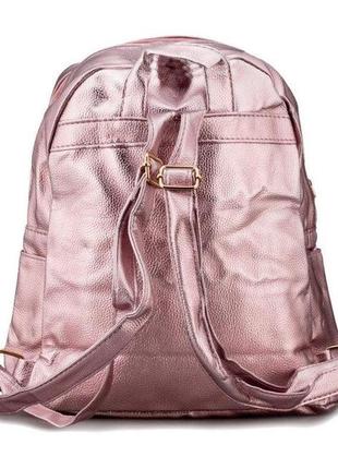 Женский рюкзак (розовый)2 фото