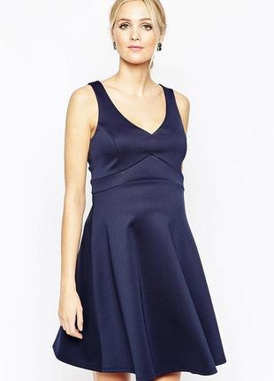 Asos стильное платье для беременных и не только