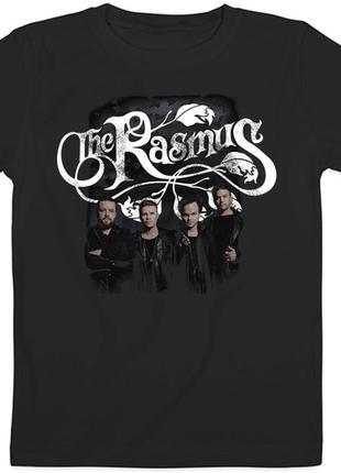 Детская футболка the rasmus - logo + band (чёрная)