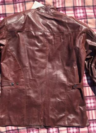 Мотоекипировка, куртка, косуха кожаная мотокуртка, для мотоцикла италия4 фото