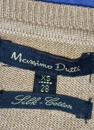 Премиум серия!брендовое шелковое трикотажное платье,massimo dutti9 фото