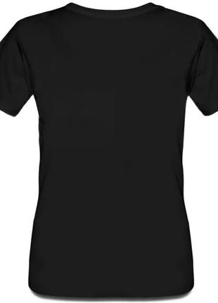 Женская футболка placebo - mountain graph (чёрная)2 фото