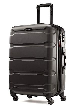 Чемодан большой samsonite omni expandable hardside 28 дюймов, темно-синий