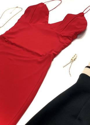 Платье миди на бретелях 8