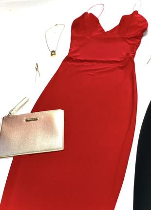 Платье миди на бретелях 6