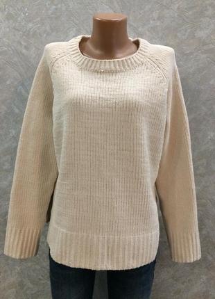 Светр велюровий синелевый оверсайз