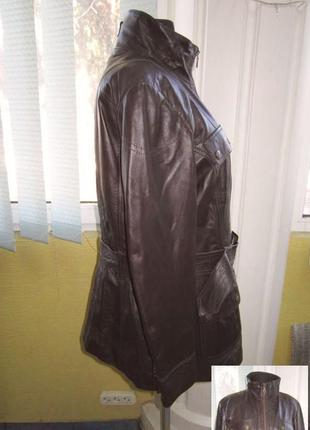 Стильна жіноча шкіряна куртка bonita. eur-46. лот 643 фото