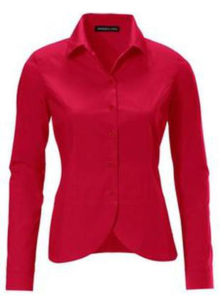 Блуза сорочка goldfingers червона в обтяжку