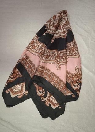 Платок шарф шелковый брендовый4 фото