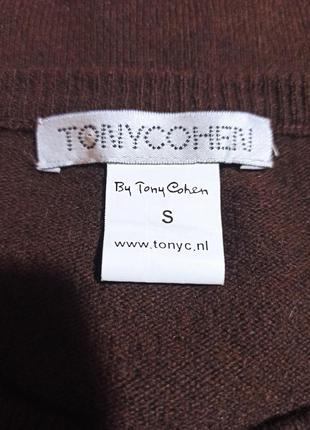 Брендовая укороченная шерстяная кофта  с вышивкой tony cohen8 фото