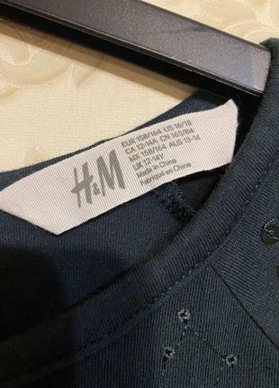 Нарядное платье-туника h&m на 12-14 лет4 фото