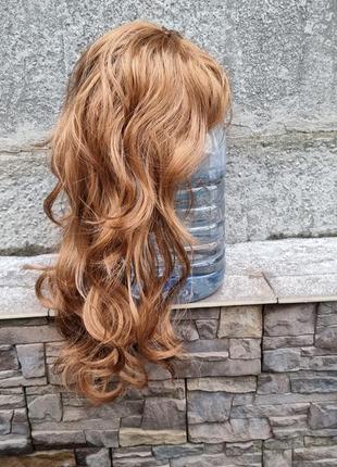 Русый длинный парик3 фото