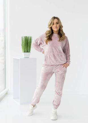 Спортивный костюм женский плюш велюр2 фото