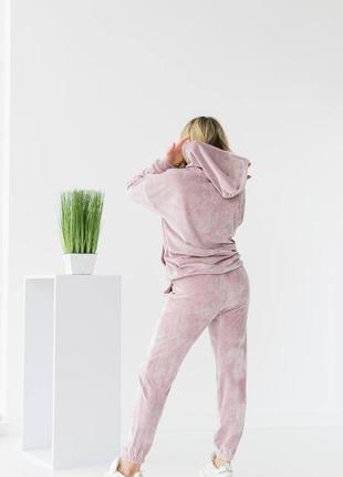 Спортивный костюм женский плюш велюр5 фото