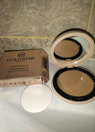 Collistar milano impeccable cipria compatta compact powder пудра1 фото