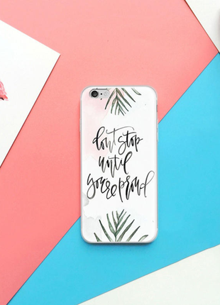 Дуже стильний чехол з надписом на xiaomi mi4