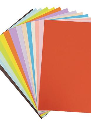 Бумага цветная двустор. (15лист/15цвет), а4 hw2 фото