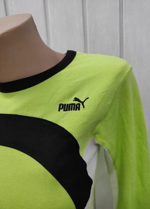 Реглан бавовна спортивний лонгслів кофта puma футболка з довгим рукавом в асортименті4 фото