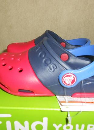 Кроксы crocs electro р. с8/25/15.8cm. оригинал