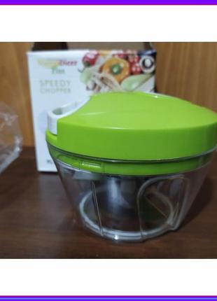 Ручной измельчитель для резки овощей "nicer dicer plus speedy chopper ly-606" (найсер дайсер плюс)2 фото