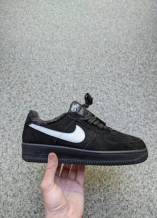 Nike air force зимние мужские кроссовки найк аир форс