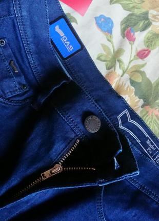 Брендові фірмові італійські жіночі стрейчеві джинси gas,оригінал,нові з бірками,made in italy 🇮🇹.7 фото