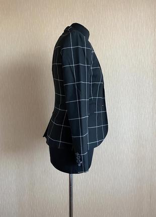 Пиджак жакет классический чёрный3 фото