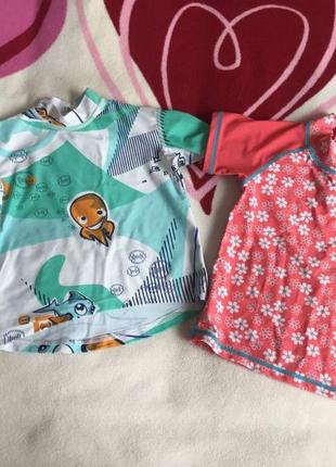 Футболка солнцезащитна красива 74 92