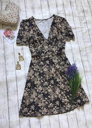 🛍🔝 сукню в квітковий принт1 фото