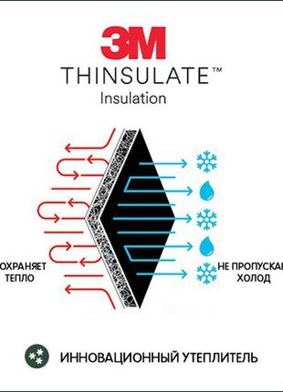 Теплые перчатки с 3m thinsulate c&a размер l 4