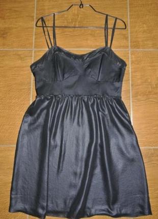 Маленькое черное платье базовое платье s-m3 фото