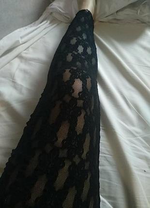 Лосины гипюр