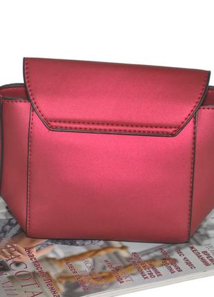 Женский каркасный клатч 01546298387967red красный