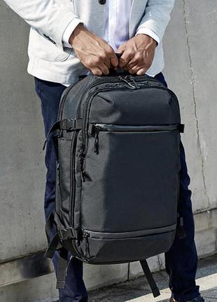 Дорожный рюкзак ozuko 8983 с отделением для ноутбука 20 дюймов черный9 фото
