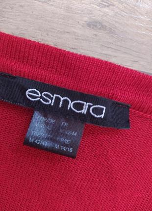 Кофточка кардиган джемпер свитер женский красный4 фото
