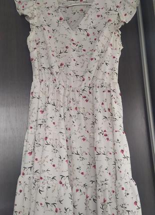 Легка літня сукня тканина софт2 фото