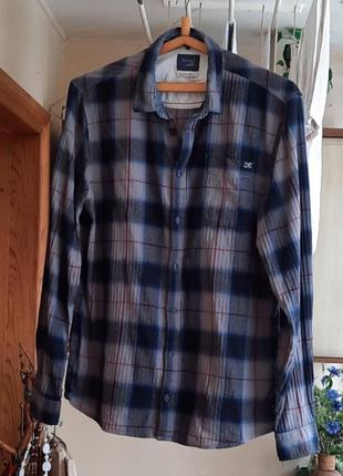 Рубашка blend дания denmark оригинал lewis columbia denim jeans original casual сша usa