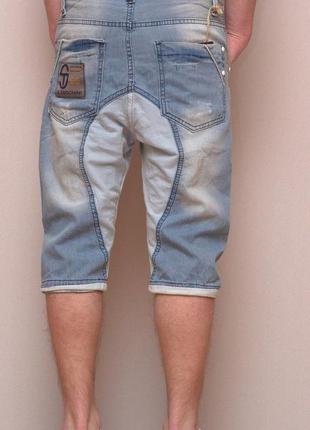 Бриджи мужские джинсовые  st3 фото