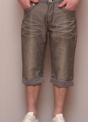 Бриджи мужские джинсовые longli