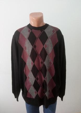 Джемпер чоловічий великих розмірів taddys, туреччина