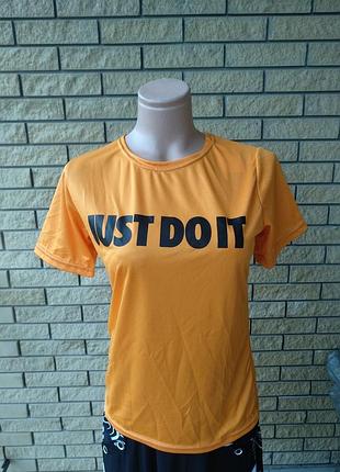 Футболка жіноча спортивного стилю just doit