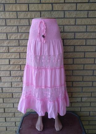 Спідниця, сарафан річна в підлогу коттоновая jump