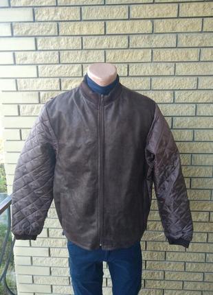 Куртка демісезонна, бомбер великих розмірів унісекс nn