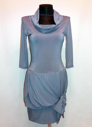 Суперцена. эффектное платье, юбка бант. турция. новое, р-ры 42-48