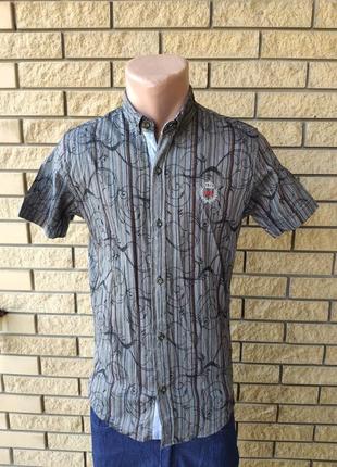 Сорочка чоловіча річна коттоновая стрейчева брендовий високої якості cobra, туреччина