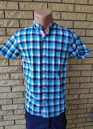 Рубашка мужская летняя коттоновая  высокого качества xenon, турция