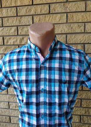 Рубашка мужская летняя коттоновая  высокого качества xenon, турция5 фото