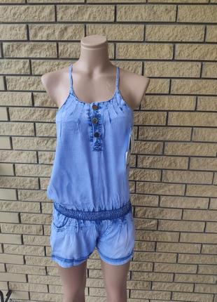 Комбинезон  женский джинсовый коттоновый ldm