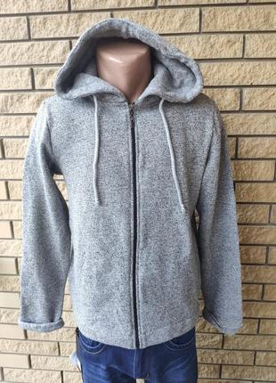 Кофта, толстовка унисекс утепленная (на флисе) на молнии высокого качества брендовая envyme, украина(arber)